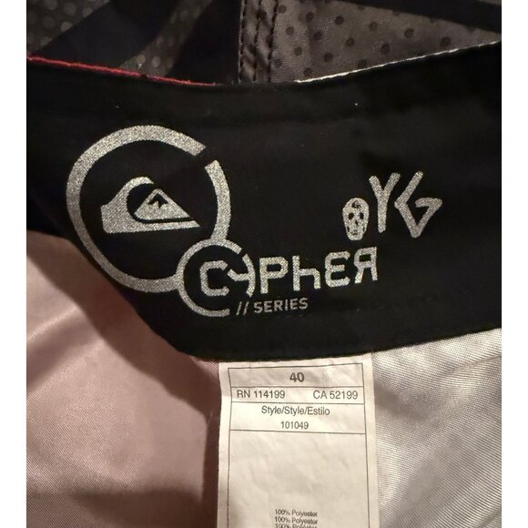 Quiksilver Cypher Series x  YG Board Shorts Mens 40 9" Beach Swim Trunks - Picture 3 of 6